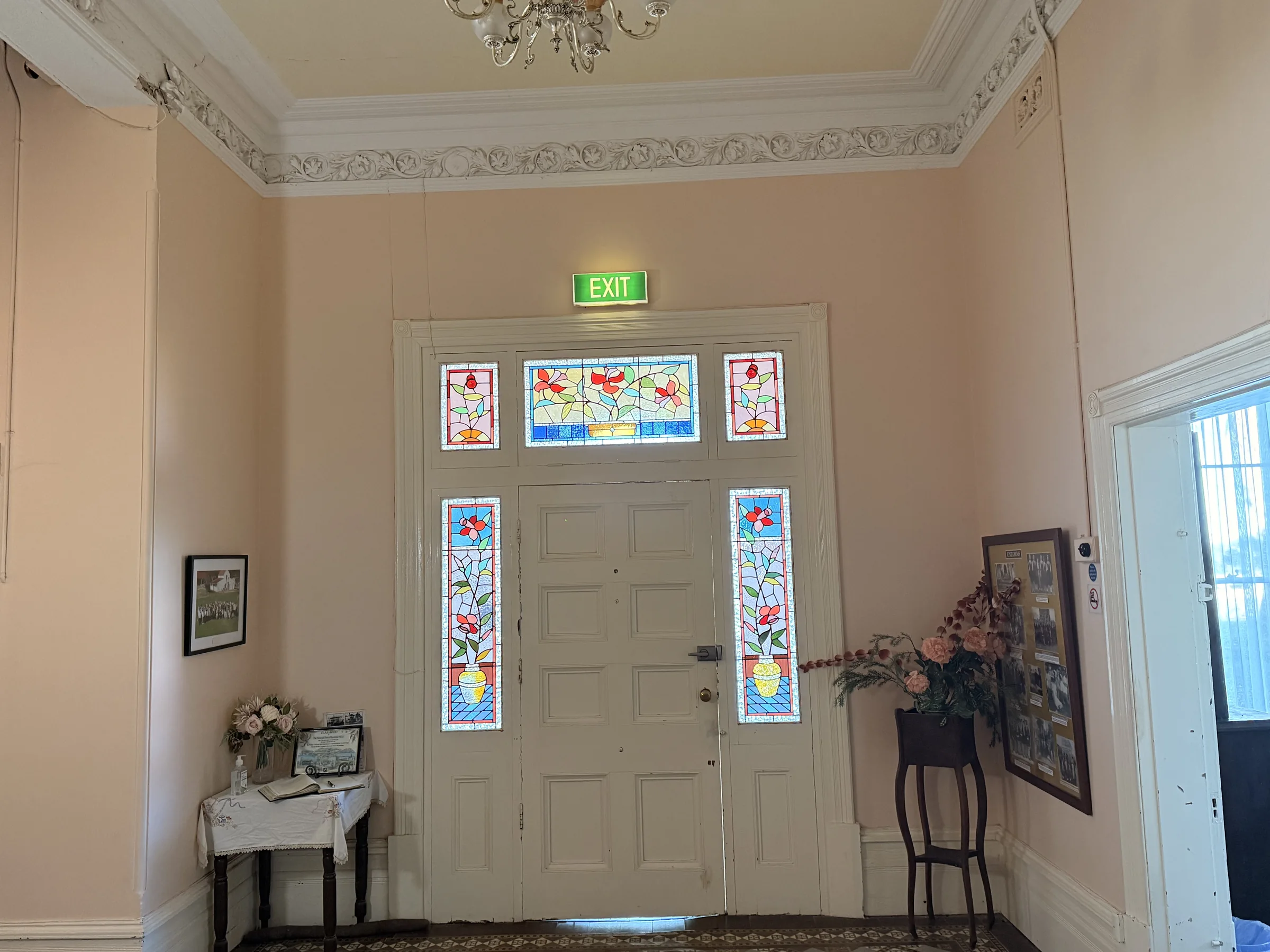 Entrance hall.